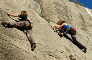  El placer de escalar. 